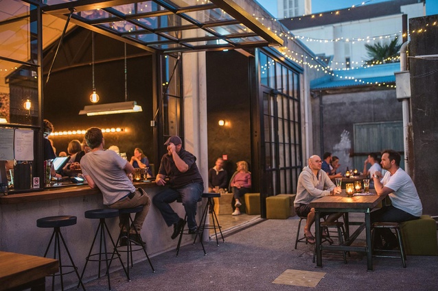 Finalist: Hospitality – Monica Loves (Napier) by Nott Architects.