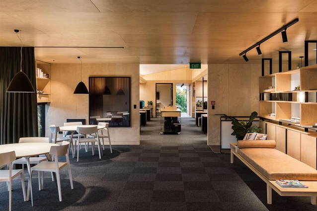 Finalist: Workplace up to 1,000m<sup>2</sup> – SGA Studio and Workshop by Strachan Group Architects.
