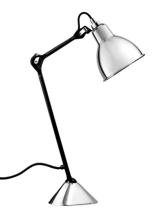 205 La Gras table lamp in chrome by DCW |
<a
href="http://store.simonjamesdesign.com/products/dcwgraslamp-chrome" target="_blank"><u> $895 from Simon James.</u></a>