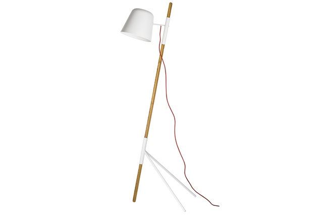 The Outrigger floor lamp. RRP $795; boconcept.co.nz
