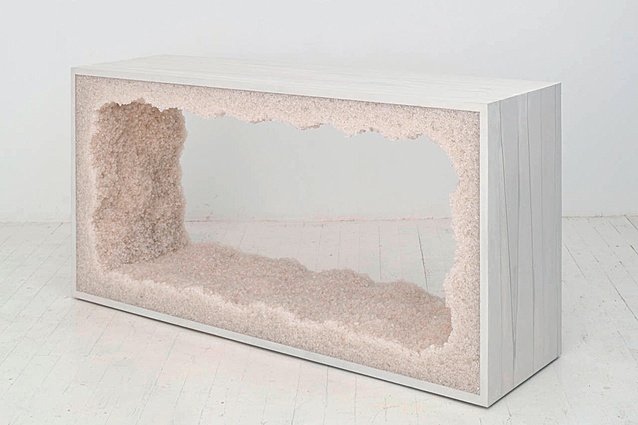 M-Material White Cement + White Rock Salt Console | $34,415 from <a
href="http://www.m-material.com/collection/strata-collection/" target="_blank"><u>m-material.com</u></a>