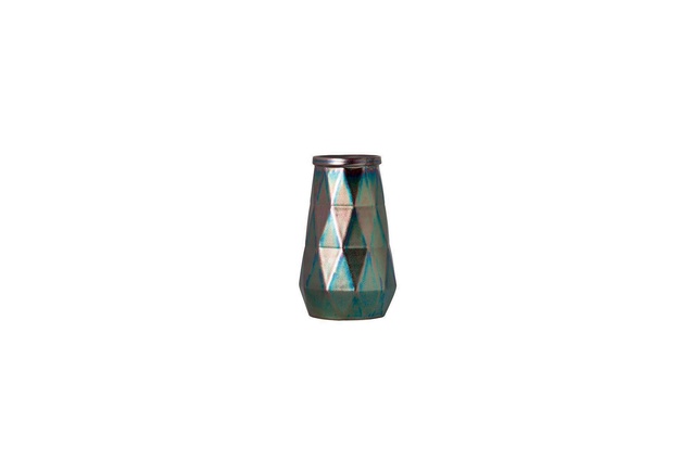 Lunar Faceted Vase I $45 from
<a
href="http://www.shutthefrontdoor.co.nz/collections/living/products/lunarfacetedvase" target="_blank"><u> shutthefrontdoor.co.nz </u></a>
