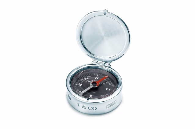 Compass, in sterling silver
|
<a
href="http://www.tiffany.com/accessories/silver-accessories/tiffany-1837-compass-14486089" target="_blank"><u> $345 from Tiffany & Co </u></a>