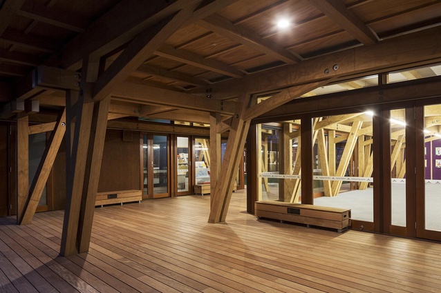 Finalist: Civic – Cathedral Grammar School Junior School Block (Christchurch) by Andrew Barrie Lab & Tezuka Architects.