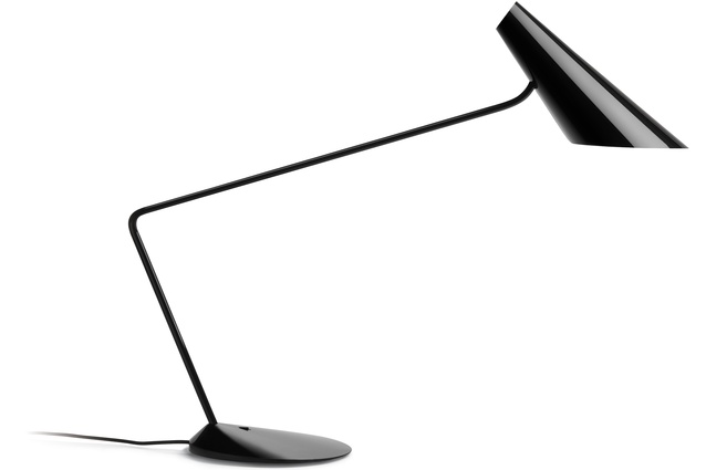 The I.Cono 0705 Table Lamp by Vibia in a beautiful black lacquer. RRP $1,465; ecc.co.nz