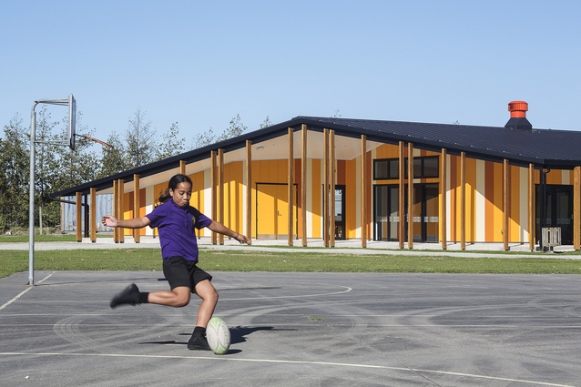 Education category finalist: Te Kura Kaupapa Māori o Ngāti Kahungunu o Te Wairoa, Wairoa by RTA Studio.