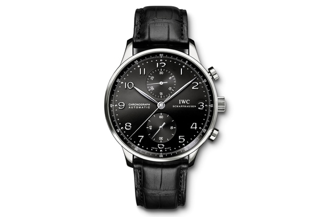 IWC Portuguese Chronograph Automatic Watch | $8,550 from
<a
href="http://www.iwc.com/en/collection/portugieser/IW3714/" target="_blank"><u>iwc.com</u></a>