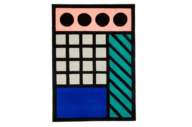 Aria rug by Camille Walala I $1,425 from
<a
href="http://www.floorstory.co.uk/designers/camille-walala/aria-by-camille-walala" target="_blank"><u>floorstory.co.uk</u></a>