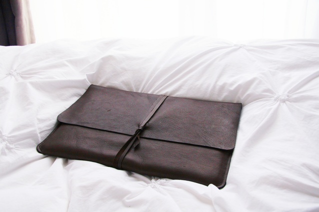 Ebony Brown Leather Portfolio by Elizabeth Kwan
|
<a
href="https://themarketnz.com/products/ebony-brown-leather-portfolio" target="_blank"><u> $145 from The Market NZ </u></a>