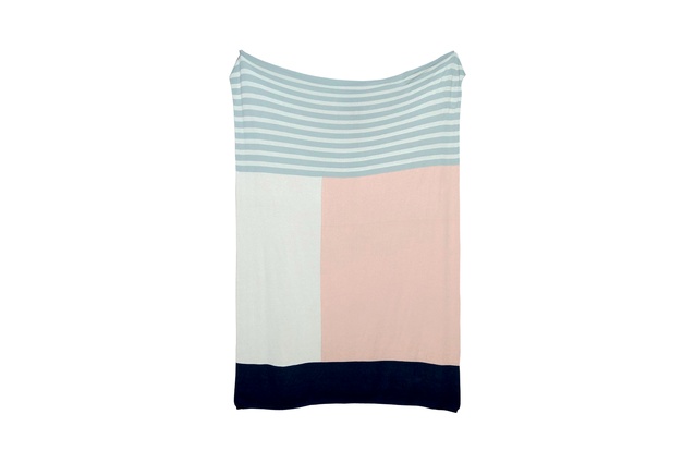 Milk & Sugar Block Cotton Throw | $149 from <a
href="http://www.paperplanestore.com/collections/milk-sugar-1" target="_blank"><u>paperplanestore.com</u></a>