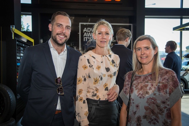 Left to right: Simon Pound, Ingrid Starnes and Heather Ogden-Handa (ECC).