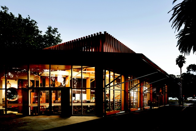 Public Architecture category finalist: Te Pataka Korero o Te Hau Kapua – Devonport Library, Auckland by Athfield Architects.