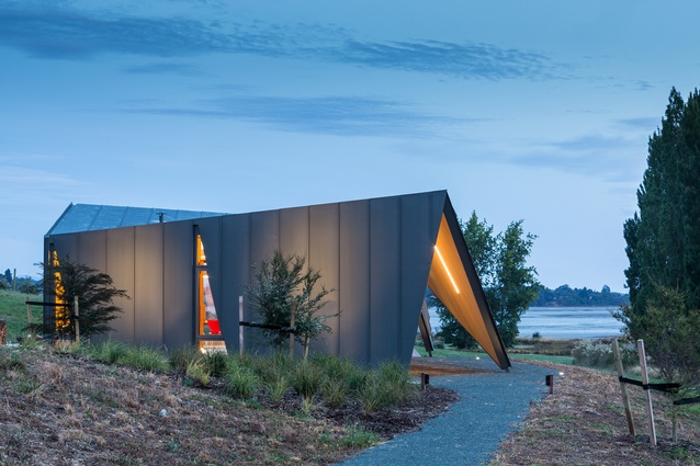 Housing category finalist: Torea Studio, Tasman Bay, Nelson by Tennent+Brown Architects.