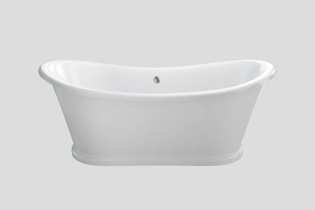 Admiral soaking tub by Burlington | $1630 from <a
href="https://www.bathco.co.nz/product-detail/ADM/admiral" target="_blank"><u>bathco.co.nz</u></a>.