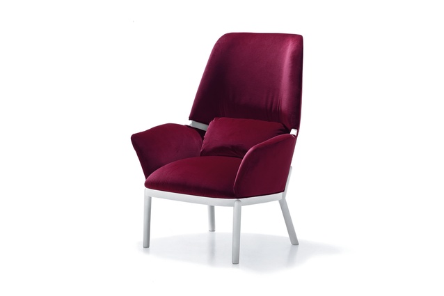 Serena chair by Luca Nichetto 2014 for Arflex | <a href="http://www.studioitalia.co.nz/furniture/milano-2014/serena-and-doge-1/" target="_blank"><u> $7780 from Studio Italia.</u></a>