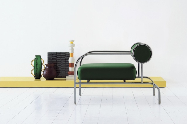 Sofa with arms by Shiro Kuramata for Cappellini | $5456 from <a
href="http://www.matisse.co.nz/brands/Cappellini/sofa-with-arms" target="_blank"><u>matisse.co.nz</u></a>.