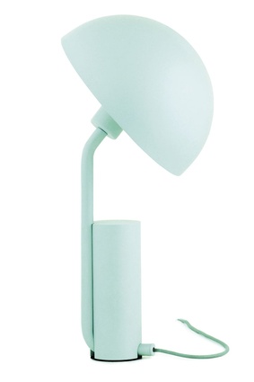 Cap lamp by Kaschkasch for Normann Copenhagen | $530 from <a
href="https://www.normann-copenhagen.com/products/cap-tablelamp?v=505041" target="_blank"><u>normann-copenhagen.com</u></a>.