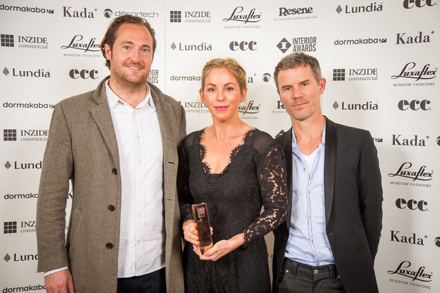 Chris Rupe (Augustus Bistro), Aaron and Emma Richardson (Richardson): Hospitality category finalists for Augustus Bistro.