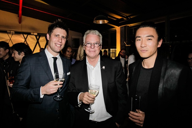From left: Harry Rowntree, Pip Cheshire and Jun Tsujimoto.