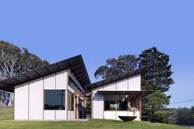 Winner of New House under 200 m<sup>2</sup>: Dogtrot House by Dunn & Hillam Architects.