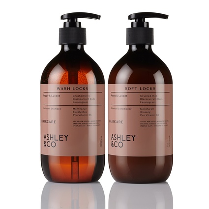 Ashley & Co Peppy & Lucent Balanced shampoo and conditioner | $40 each from <a href="http://ashleyandco.co.nz/" target="_blank"><u>ashleyandco.co.nz</u></a>