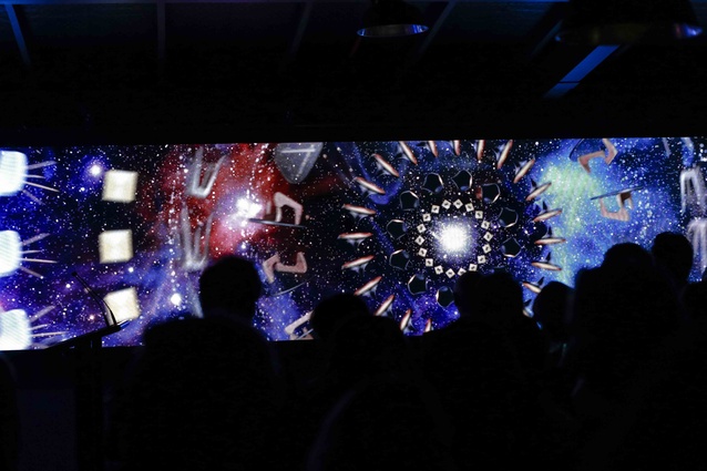 Awards night visuals from digital artists Mulk.