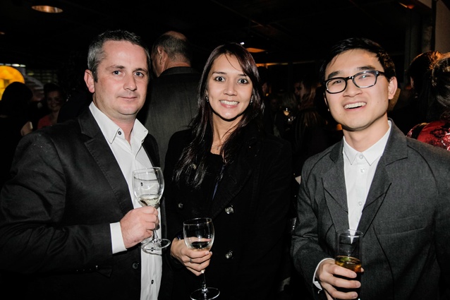 Far right: Emerging Design Professional winner, Patrick Loo of Jasmax.